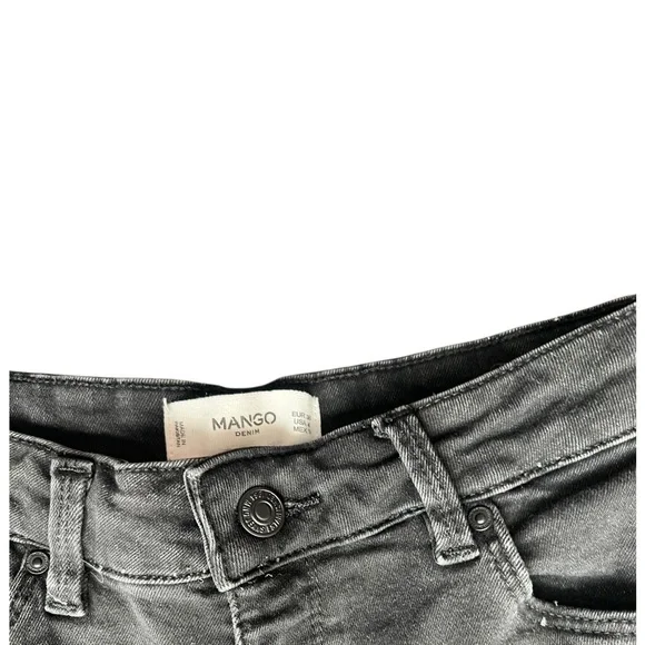 🚨𝐂𝐋𝐎𝐒𝐈𝐍𝐆 𝐒𝐀𝐋𝐄🚨🖤 𝐌𝐀𝐍𝐆𝐎 Organic Cotton Wide-Leg Jeans - Picture 5 of 7